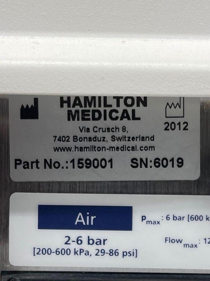 Used HAMILTON G5