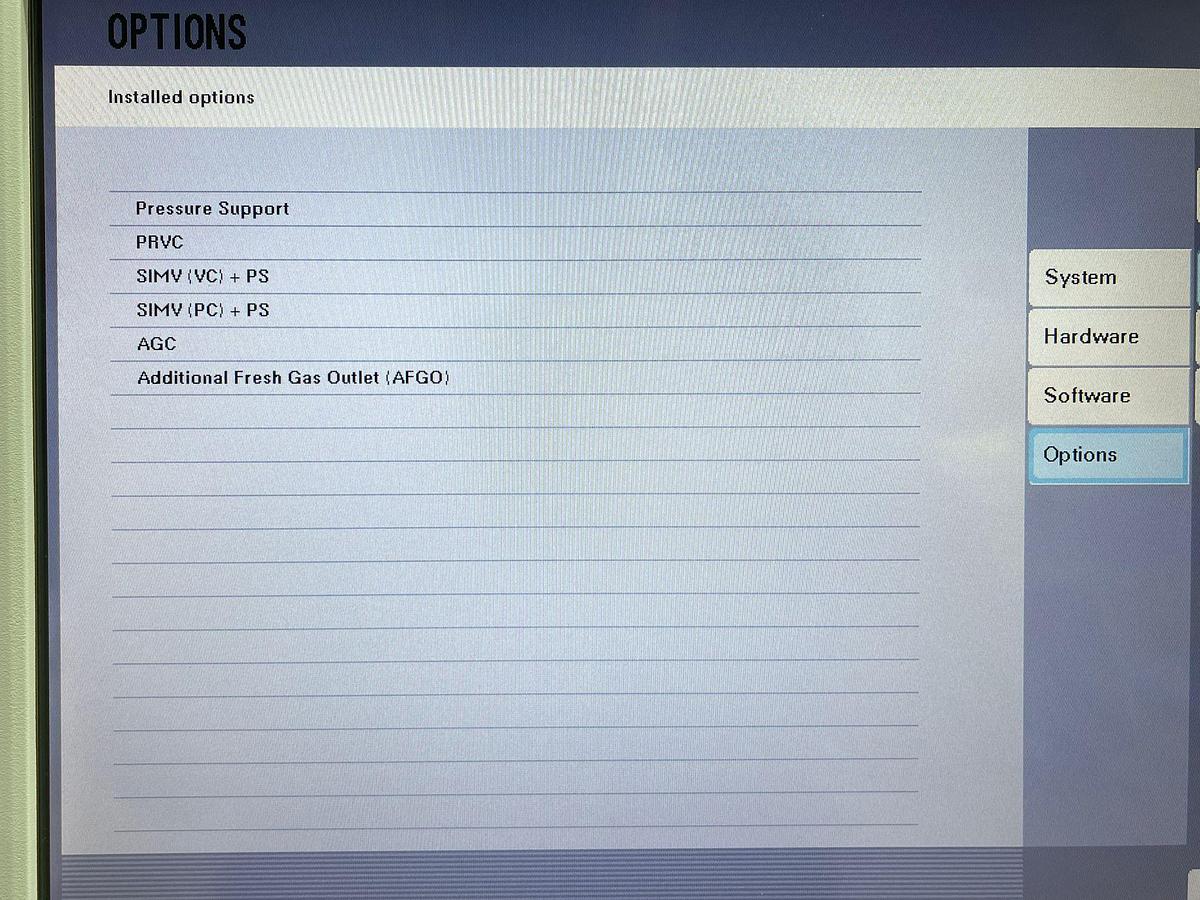 Used MAQUET Flow-i Anesthesia -4 pieces