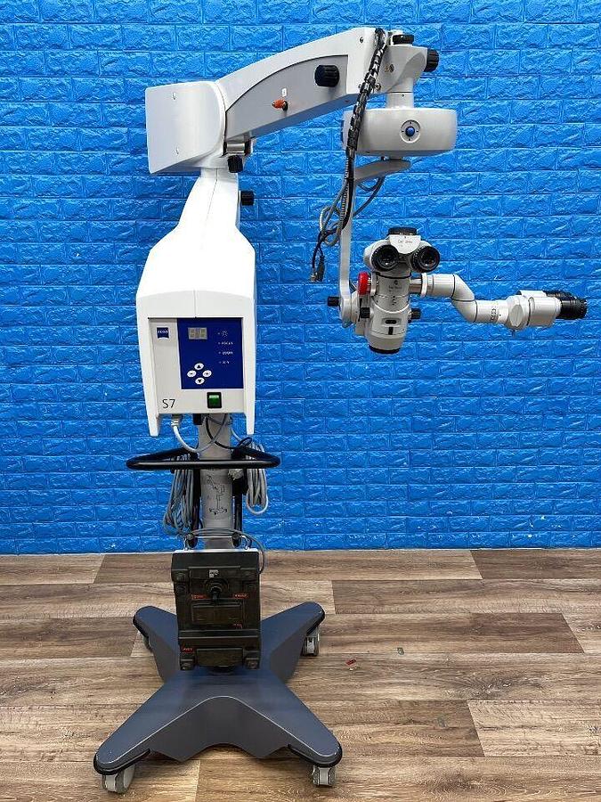 Used CARL ZEISS S7 Microscope OPMI VISU 150 Opthalmology