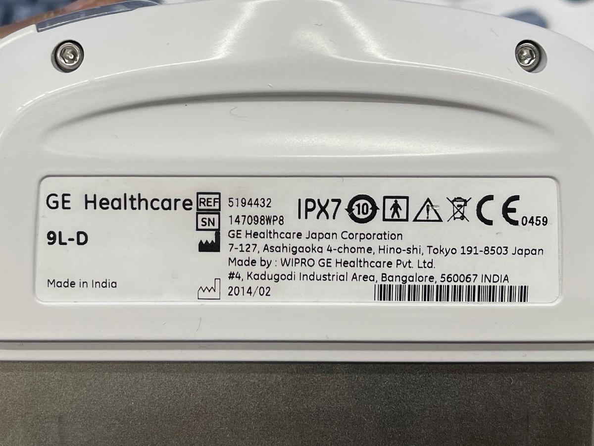 Used GE Logiq E9  YOM: 2014 With 4 Probes.