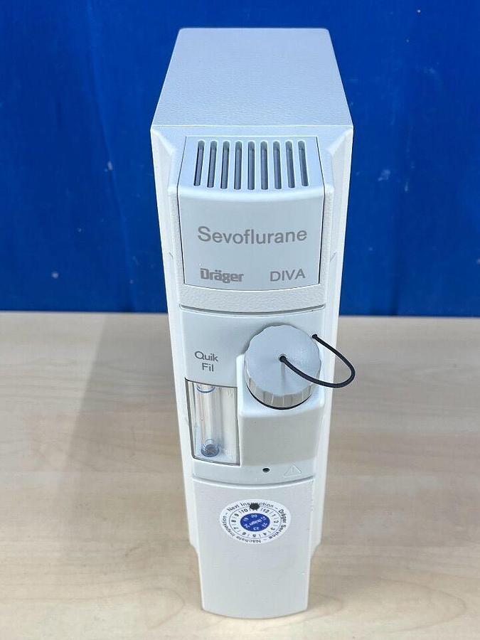 Used DRAEGER Sevoflurane DIVA YOM