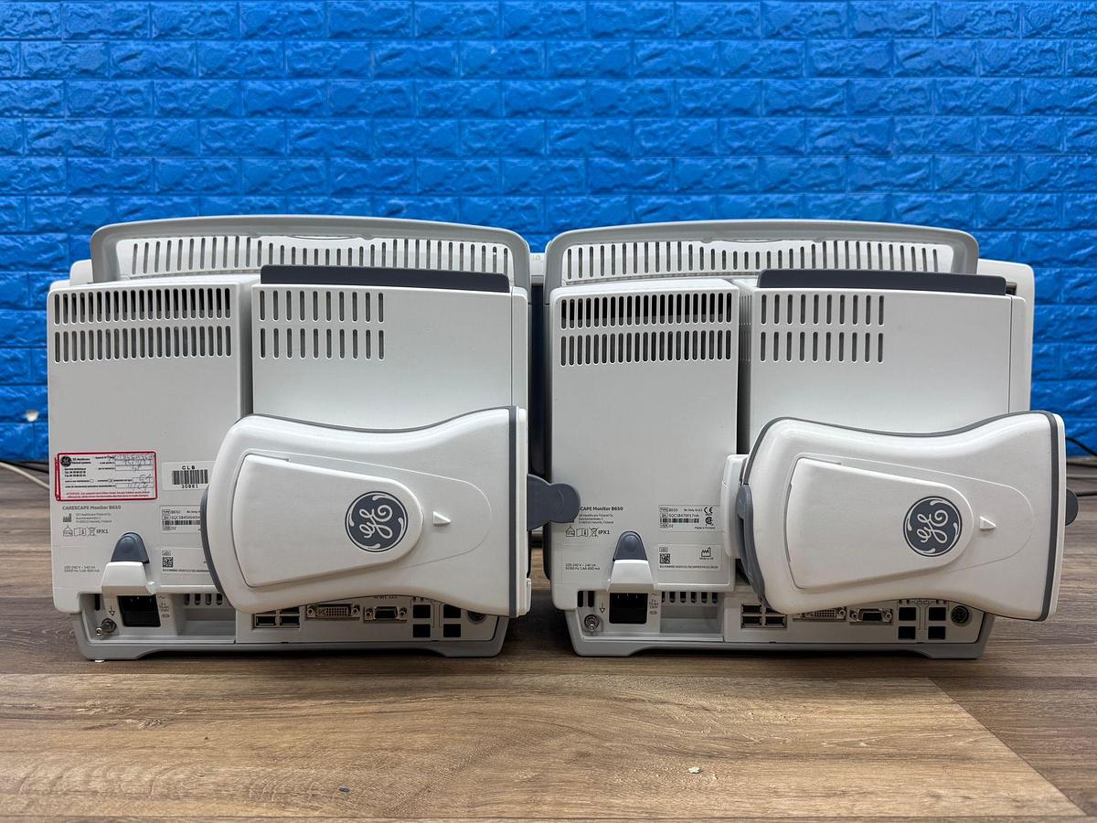 Used GE B 650 Patient Monitor Critical Care