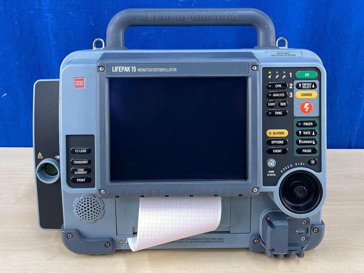 Used Physio Control Lifepak 15 Monitor YOM: 2018