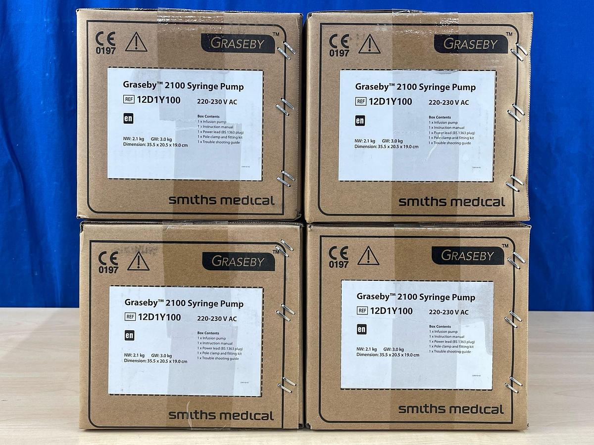 Smiths Medical Graseby 2100 Syringe Pump REF: 12D1Y100