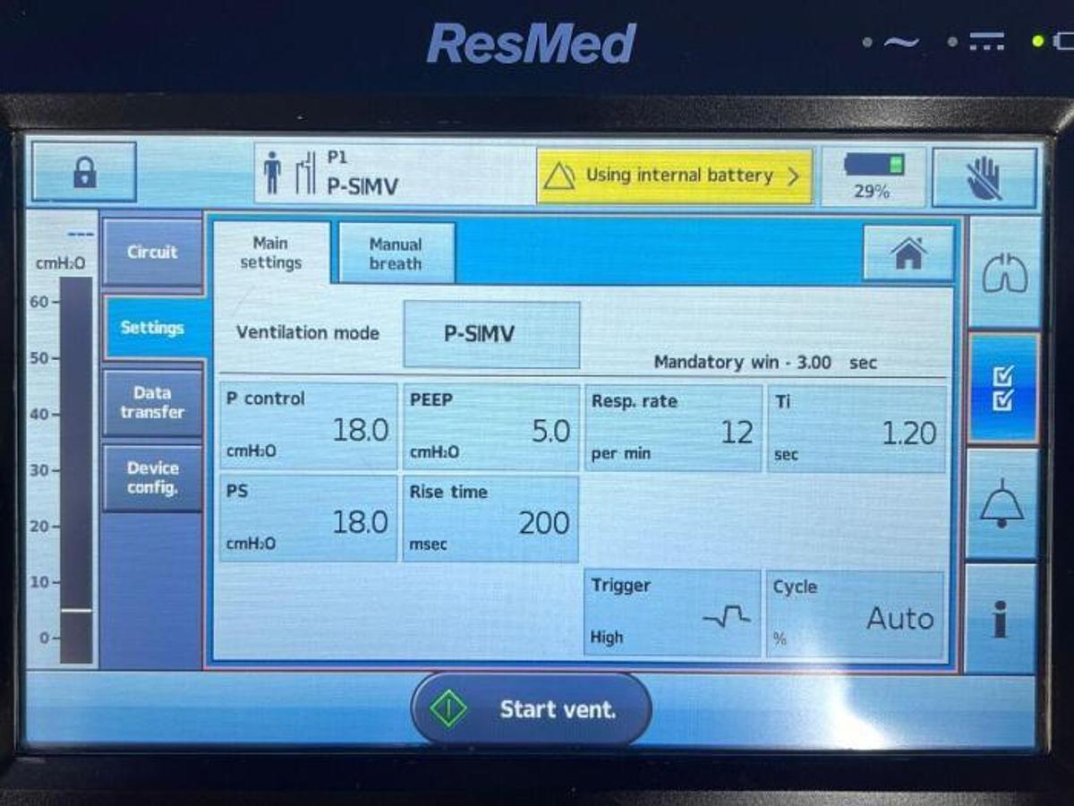 Used - RESMED Astral 150