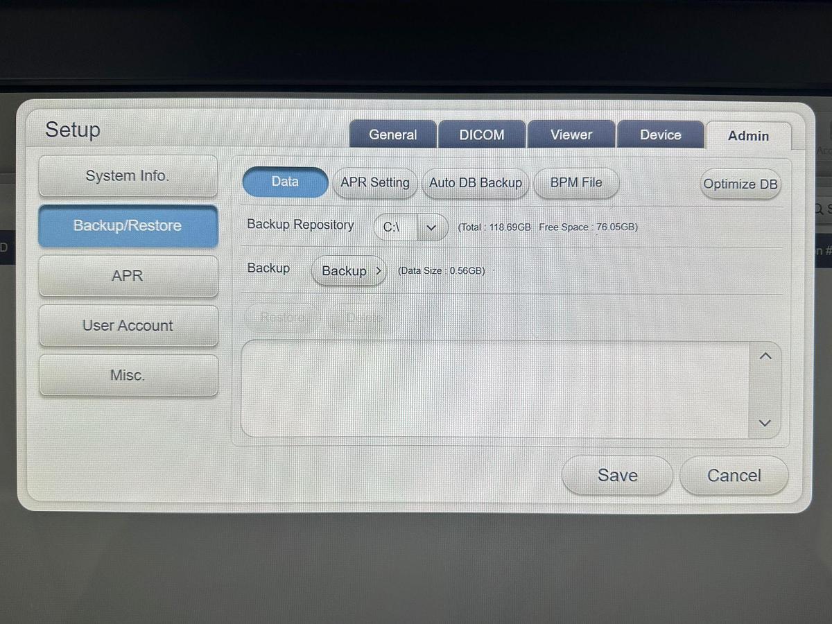 Used Samsung GM 85 Portable Mobile X-RAY YOM: 2021 