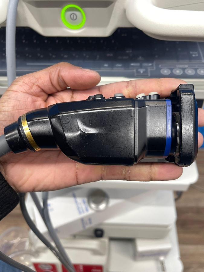 Used Olympus OTV-S190 Tower Processor OTV-S190  SN: 7354579 Light Source CLV-S190 SN: 7304202 Olympus OEV261H Monitor  YOM: 2013 SN: 7354100 Olympus UHI-4  YOM: 2021 SN: 7159219 Olympus IMH-20 SN: 7331770 Olympus Camera Head CH-S190-XZ-E SN: 7506197 Olympus MAJ-1921 Keyboard  Sony Digital Colour Printer