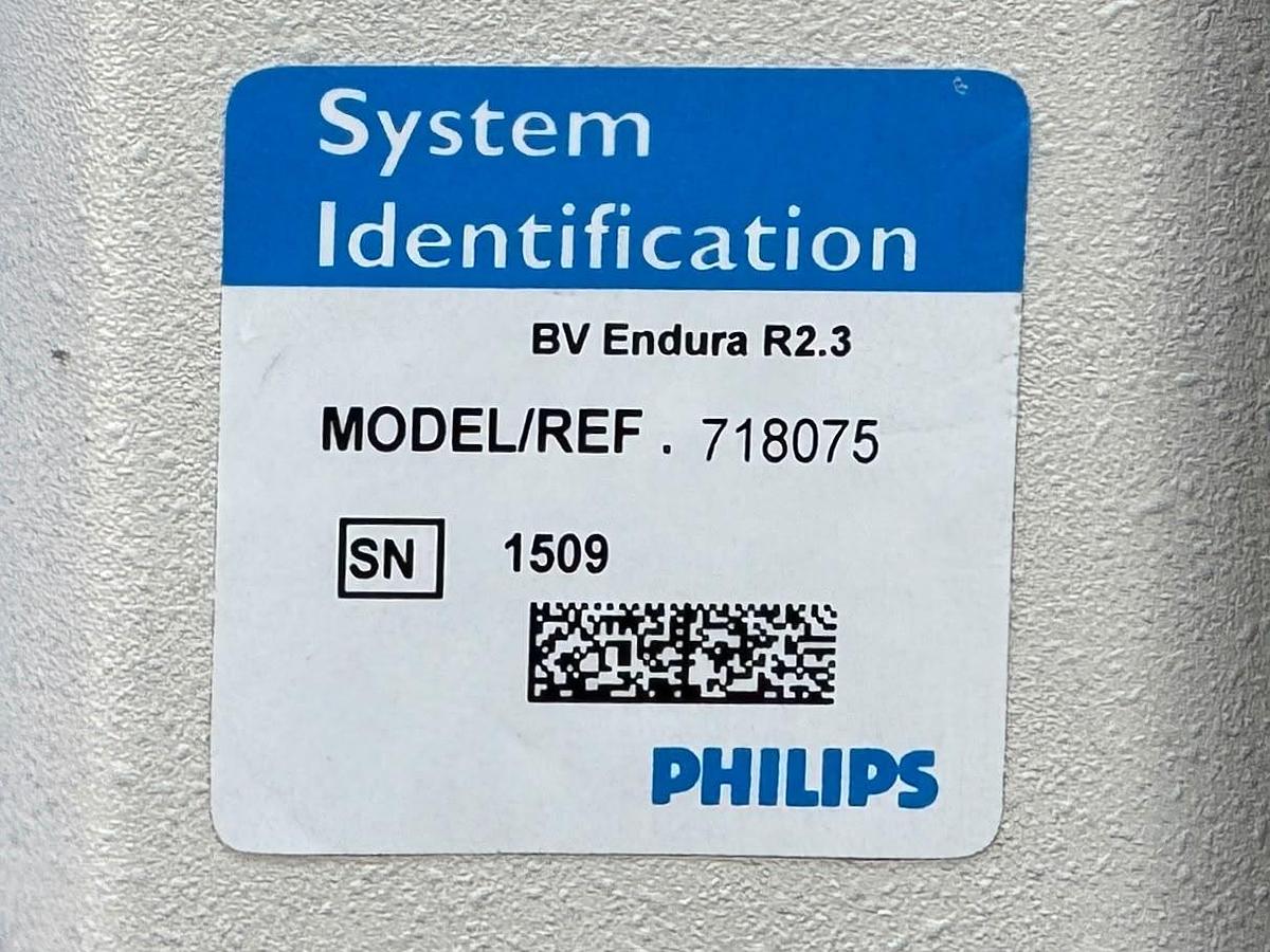 Used Philips BV Endura Software 2.5.5 YOM: 2016   Options: Abdominal Thorax  Lumbar Spine  Head / Spine Orthopaedics