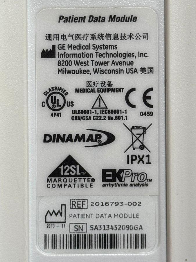 Used GE PDM Nellcor Module REF: 2016793-002