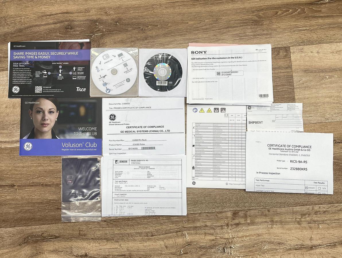 Used GE Voluson S10 Ultrasound YOM: 2018