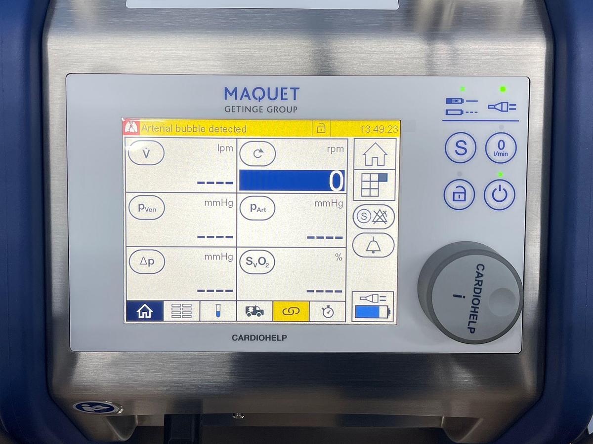 Used Maquet Cardiohelp Pump with Hico Variotherm 550 YOM: 2022 