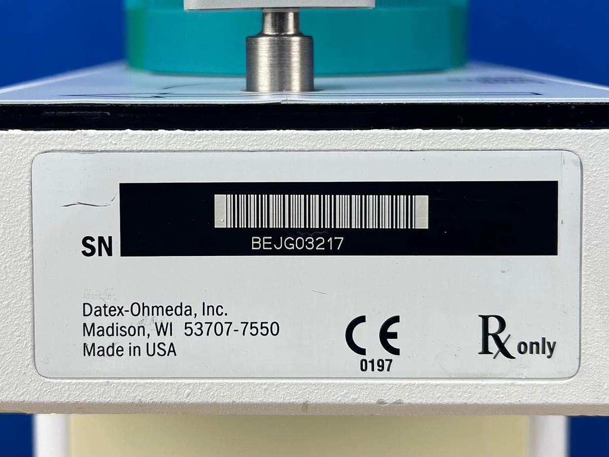Used GE Datex-Ohmeda Tec 7 Sevoflurane Refurbished Patient-Ready REF: 1175-9341-000