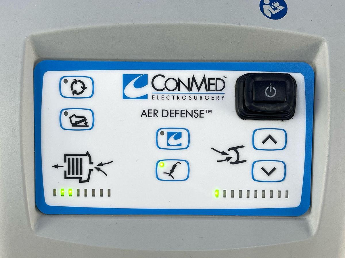 Used ConMed Electrosurgery Aer Defense Filter Smoke Evacuator REF: 60-8080-230