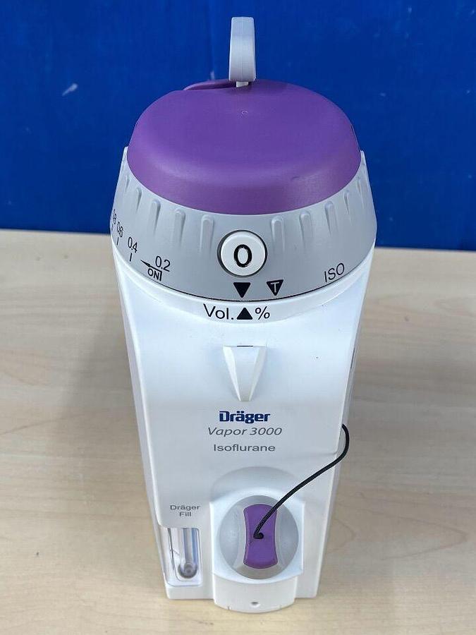 Used Dräger Isoflurane 3000 Vaporiser
