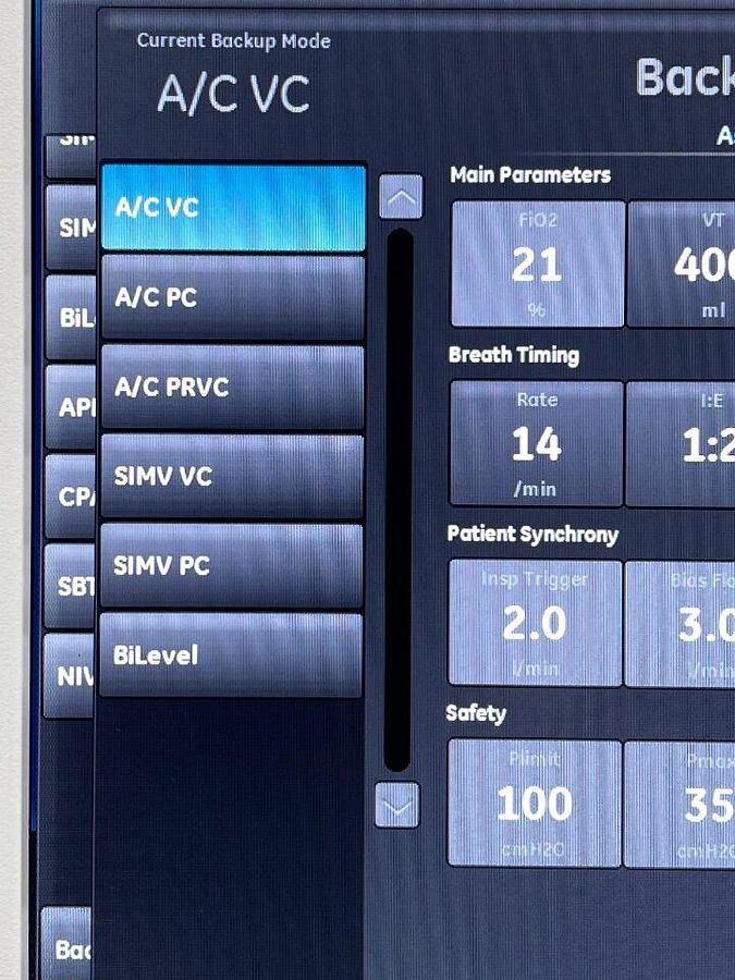 Used GE R860 Ventilator YOM
