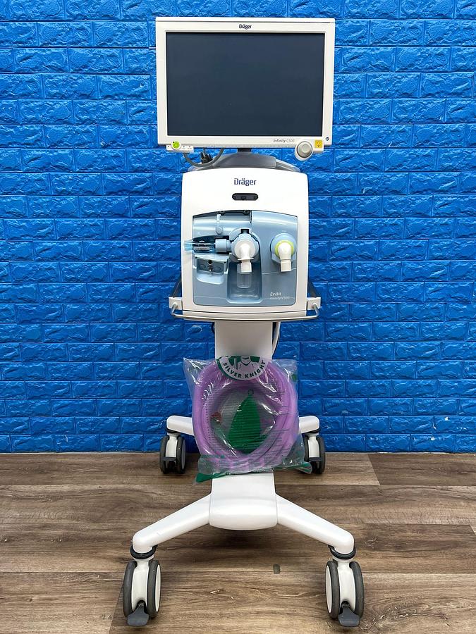 Used Dräger Evita InfinityV500 Ventilator, YOM: 2014