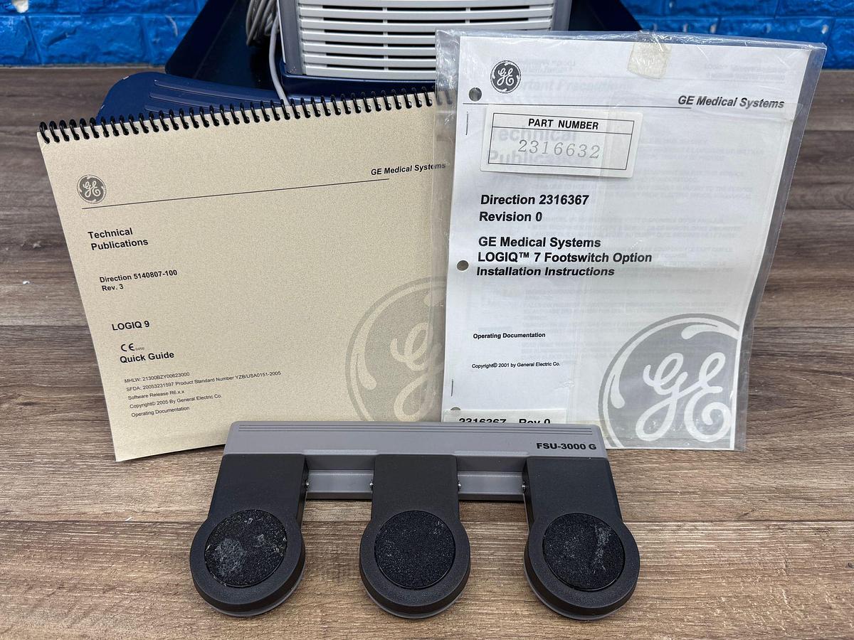 Used GE LOGIQ P9 YOM: 2016 R1 with Convex C1-5-RS YOM: 2022 and Linear Probe 9L-RS YOM: 2018