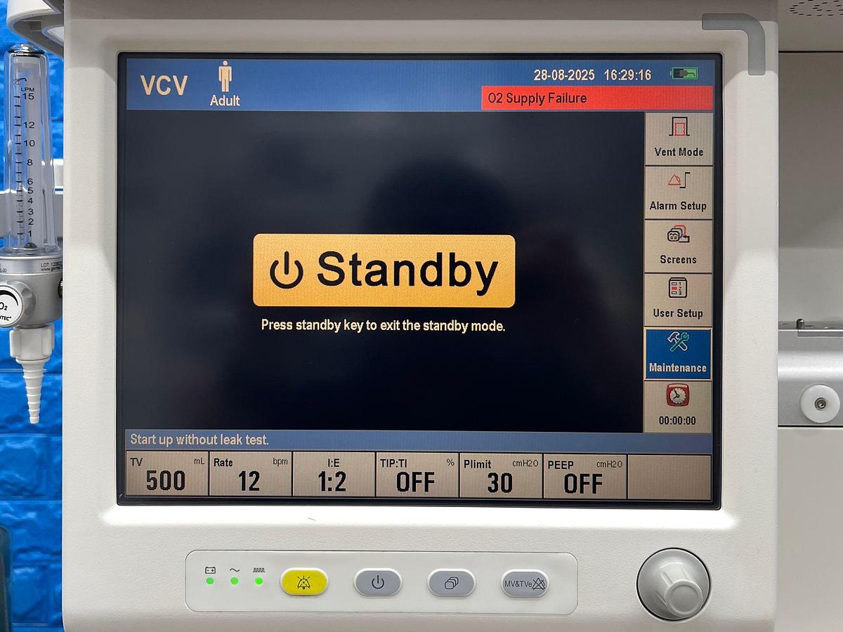 Used MINDRAY WATO EX-65 Anesthesia machine YOM: 2012