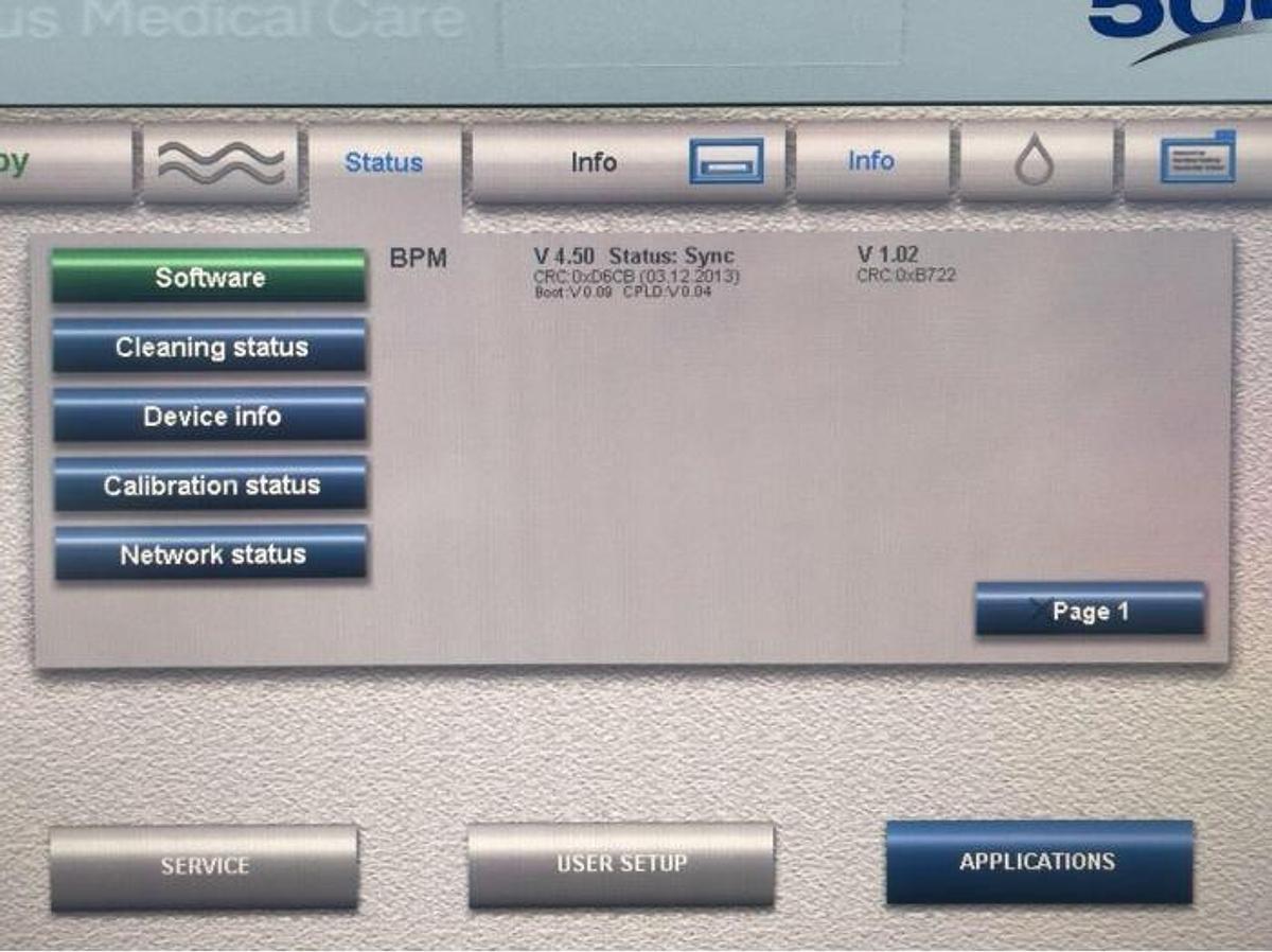 Used 2012 - FRESENIUS 5008S