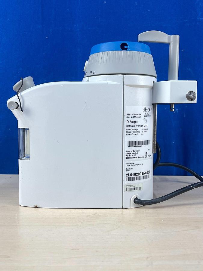 Used Dräger Baxter Desflurane, REF: M35500-18, YOM: 2008