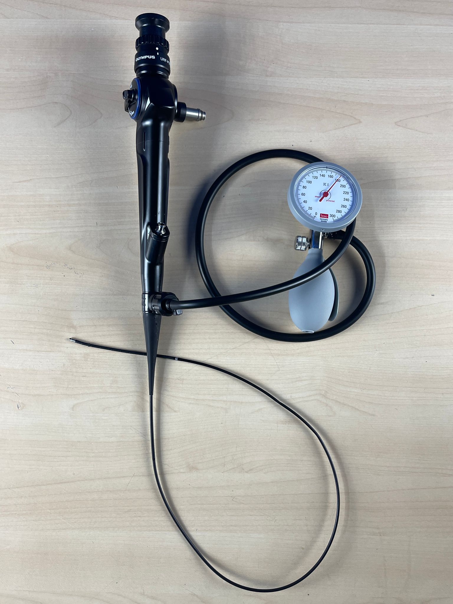 Used Olympus URF-P7 Flexible Fiber Uretero-Renoscope LOT: 0075