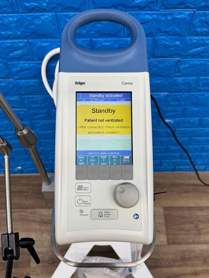 Used Dräger Carina Ventilator  Hours: 52 YOM: 2018 