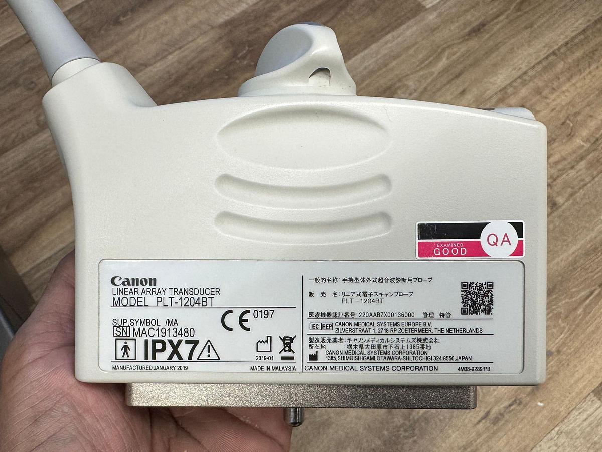 Used Toshiba Aplio 500 Ultrasound YOM: 2019 Probes  PLT-1005BT YOM: 2019 PLT-1204BT YOM: 2019 PLT-1202BT YOM: 2019