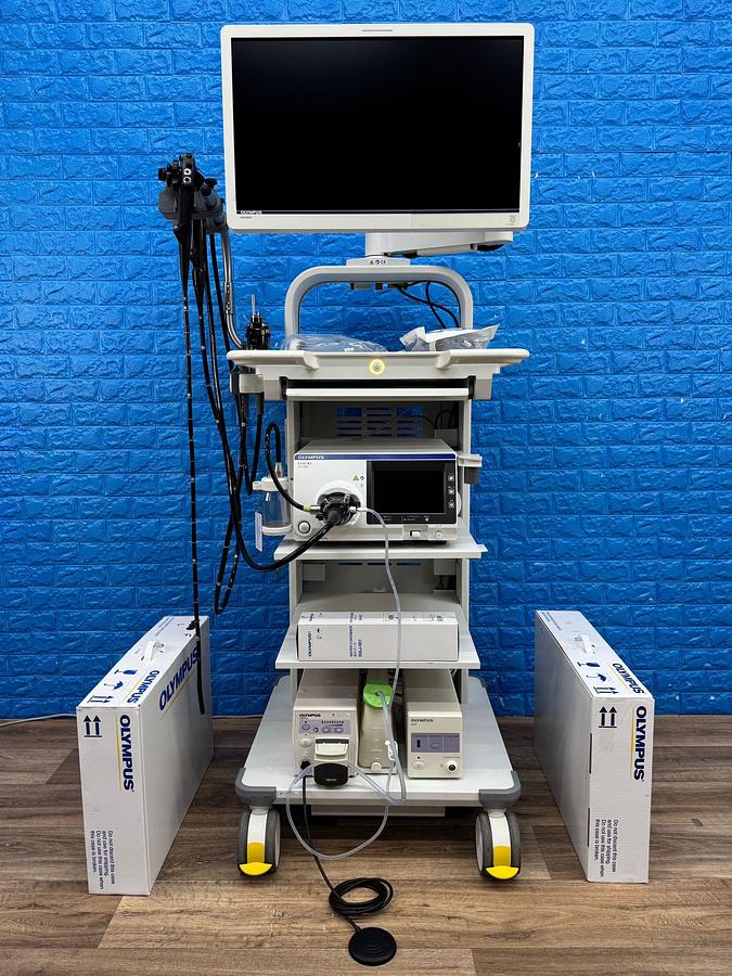 OLYMPUS-Evis-X1-CV-1500-Endoscopy-Tower 