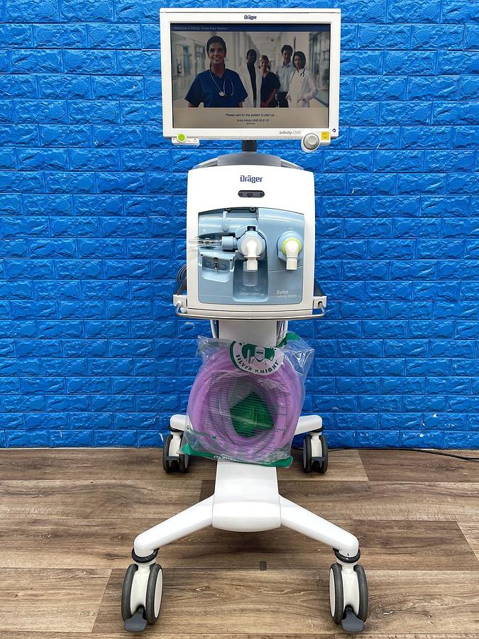 Used Dräger V500 Ventilator, YOM: 2015