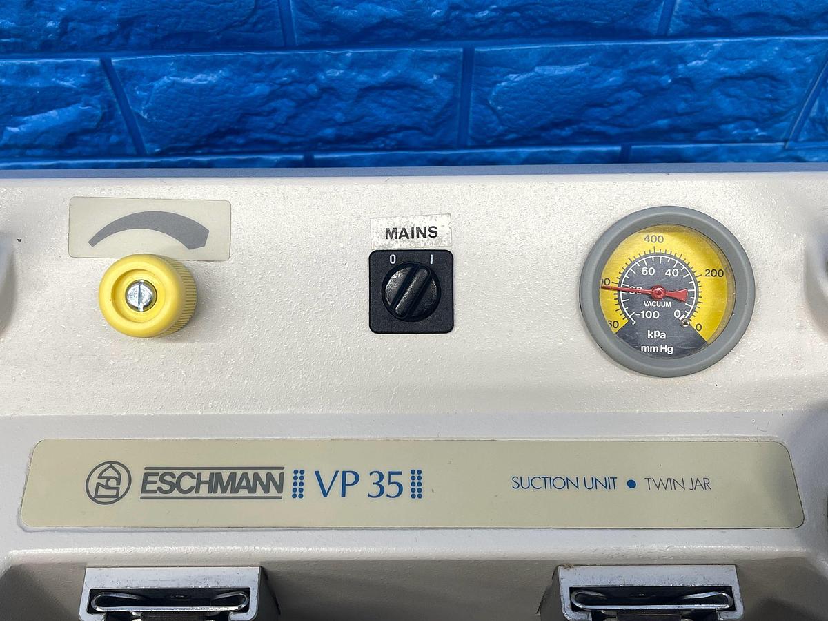 Used Eschmann VP35 Twin Jar Suction Pump YOM: 2004