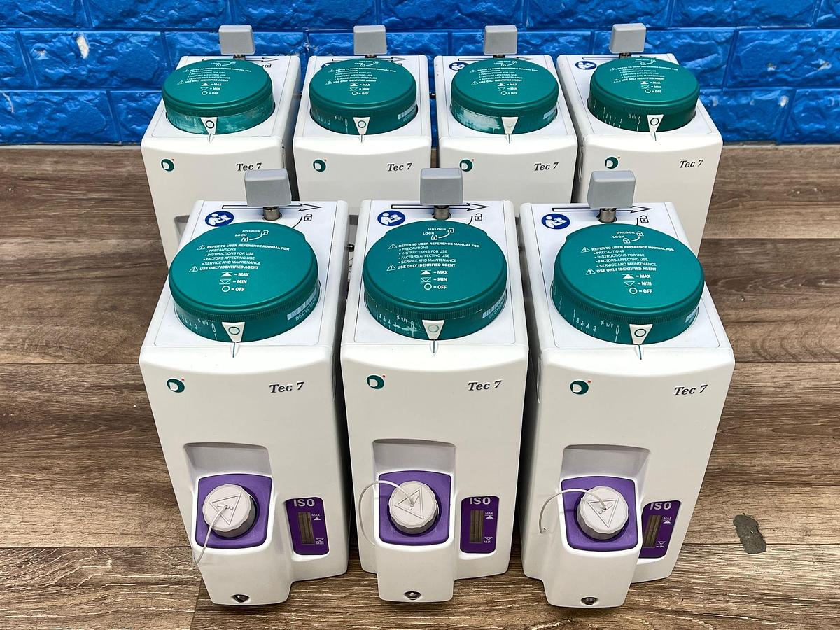 Used GE Datex-Ohmeda TEC 7 ISO -7 pieces