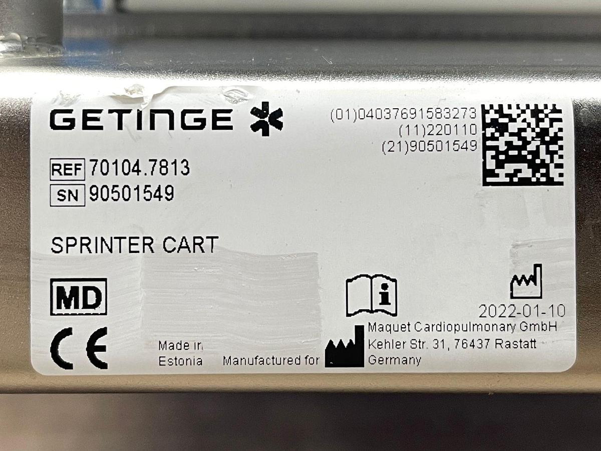 Used Maquet Cardiohelp Pump with Hico Variotherm 550 YOM: 2022 