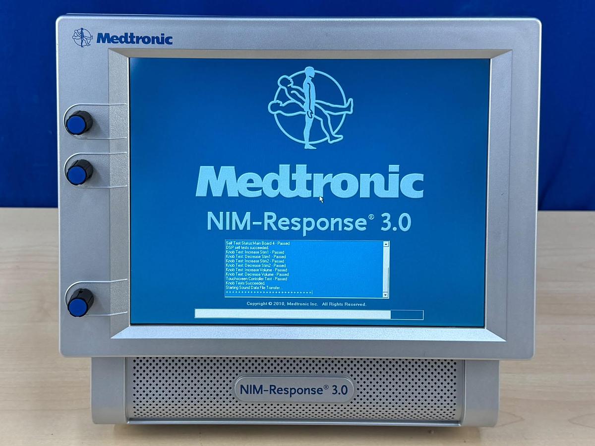 Used Medtronic NIM-Response 3.0 REF: 8253002 Include Medtronic NIM-Response 3.0 REF: 8253075 Medtronic Xomed NIM-2 REF: 82-20201 Nim Muting Detector REF: 68L1204 A