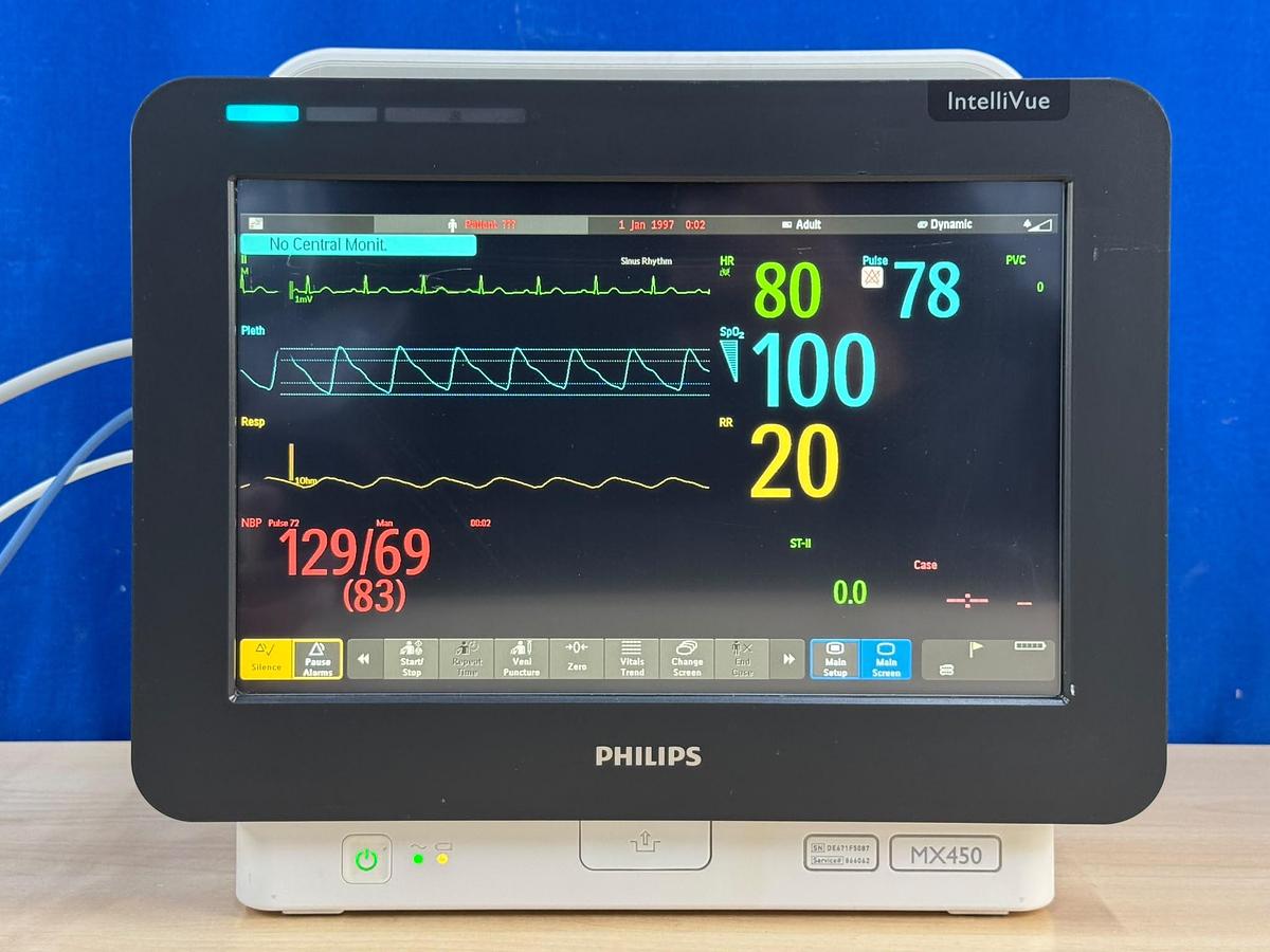 Used Philips IntelliVue MX 450 Patient Monitor