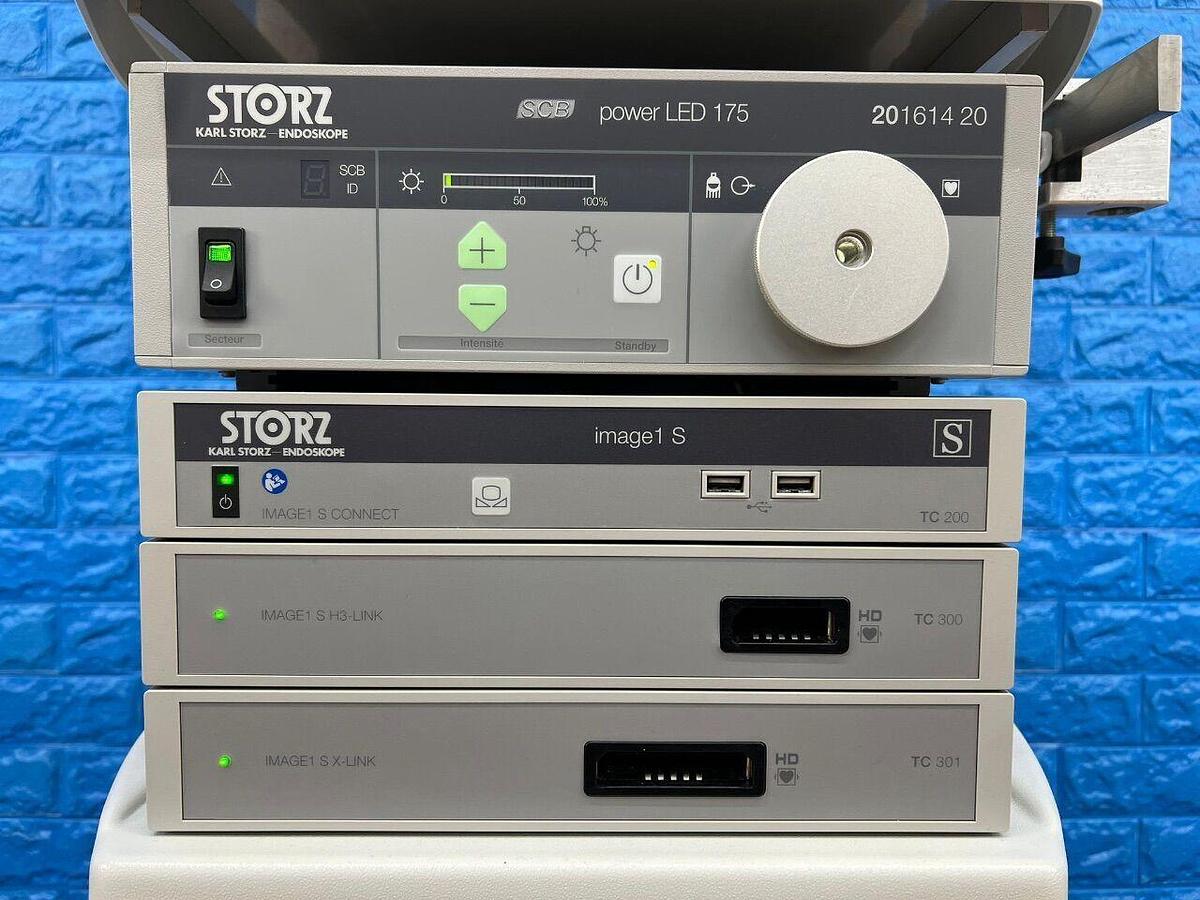 Used KARL STORZ S Spies TC200, TC300, TC301 and TH100 complete tower