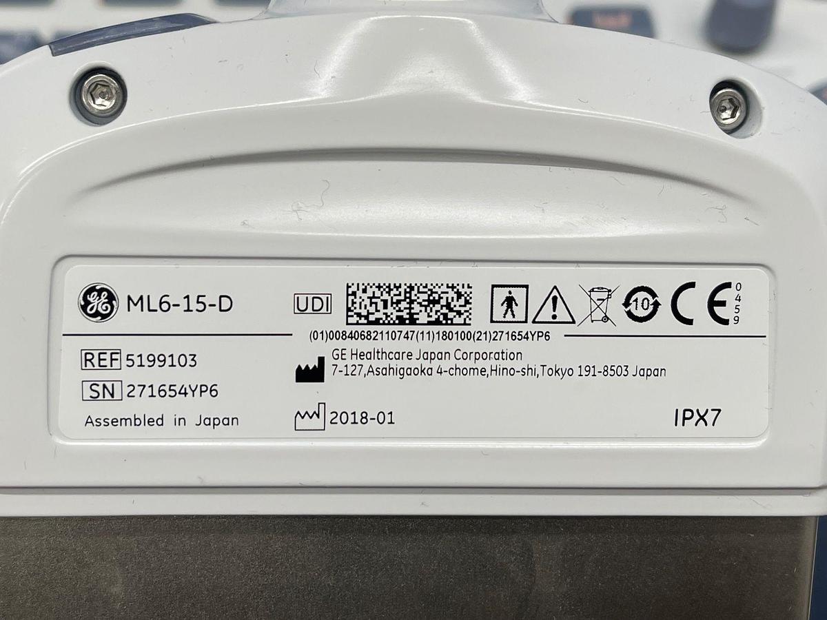 Used GE Logiq E9  YOM: 2014 With 4 Probes.