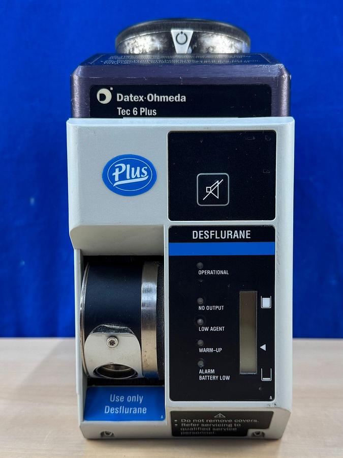 Used GE Datex-Ohmeda Tec 6 Desflurane
