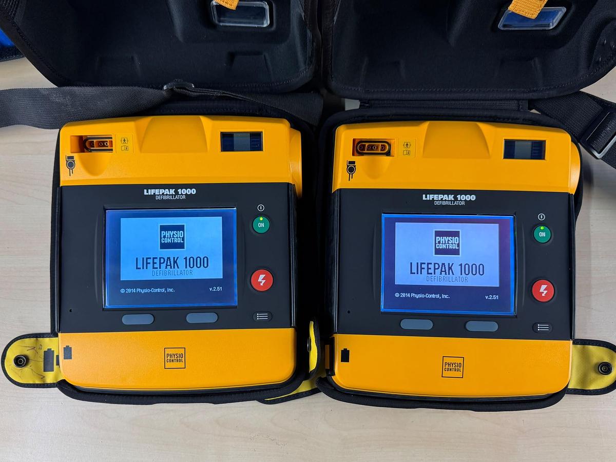 Used Physio Control Lifepak 1000 Defibrillator REF: 320371500491 YOM: 2018