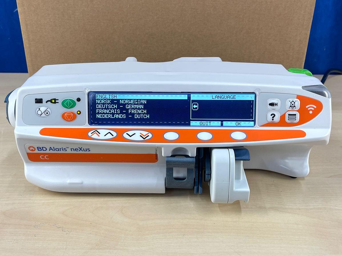 BD Alaris Nexus CC Syringe Pump REF: CCneXus1-S YOM: 2022 (Brand New)