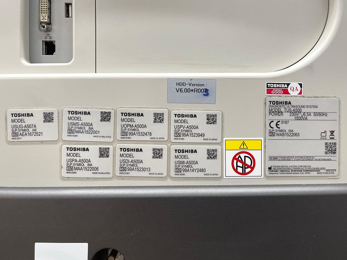 Used  TOSHIBA Aplio 500 YOM: 2015