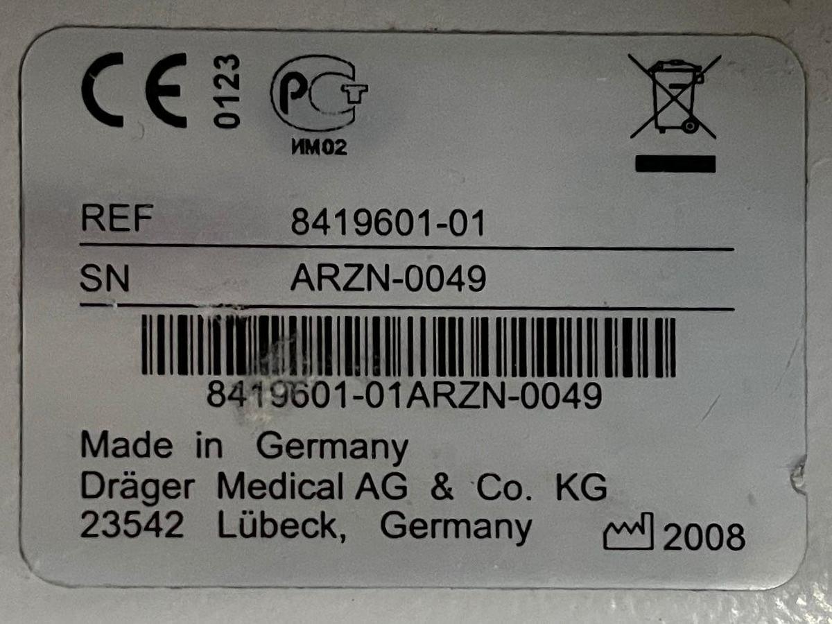 Used 9X Dräger Evita XL Ventilator