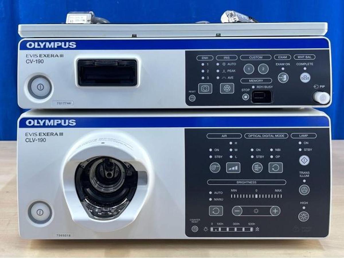 Used - OLYMPUS Evis Exera III CV-190/CLV-190