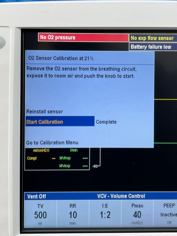 Used GE Datex-Ohmeda Aespire View YOM: 2015.