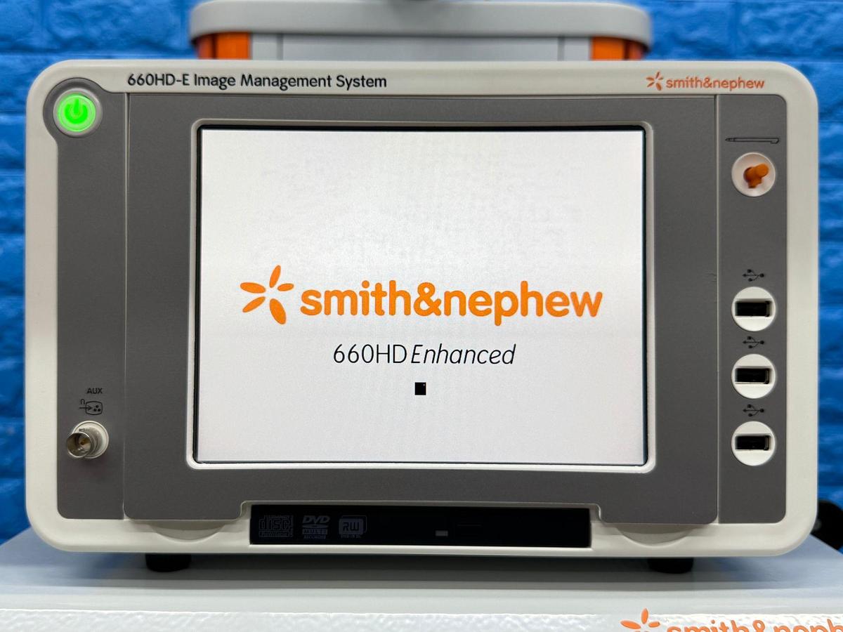 Used Smith & Nephew System Sony LED Monitor 26 Inch YOM: 2018 Smith & Nephew 660HD-E Image Management System YOM: 2021 Smith & Nephew LENS Integrated HD System YOM: 2018  Karl Storz Electronic Endoflator 264305 20  Smith & Nephew HD Camera Head 