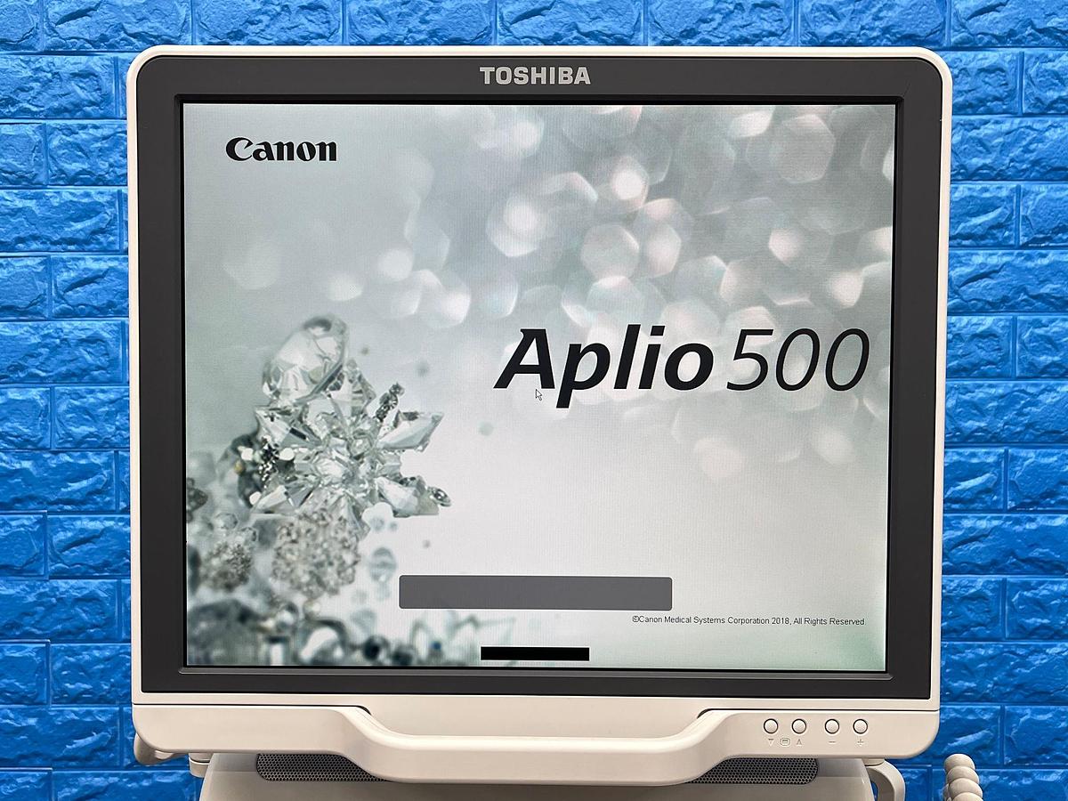 Used -Toshiba Ultrasound Aplio 500 YOM: 2015