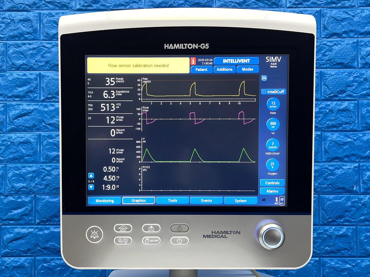 Used HAMILTON S1 Ventilator with Neonatal, Peads and Adult option YOM: 2013