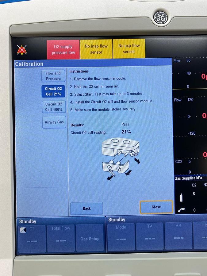 Used GE Datex-Ohmeda Avance CS2 YOM: 2015
