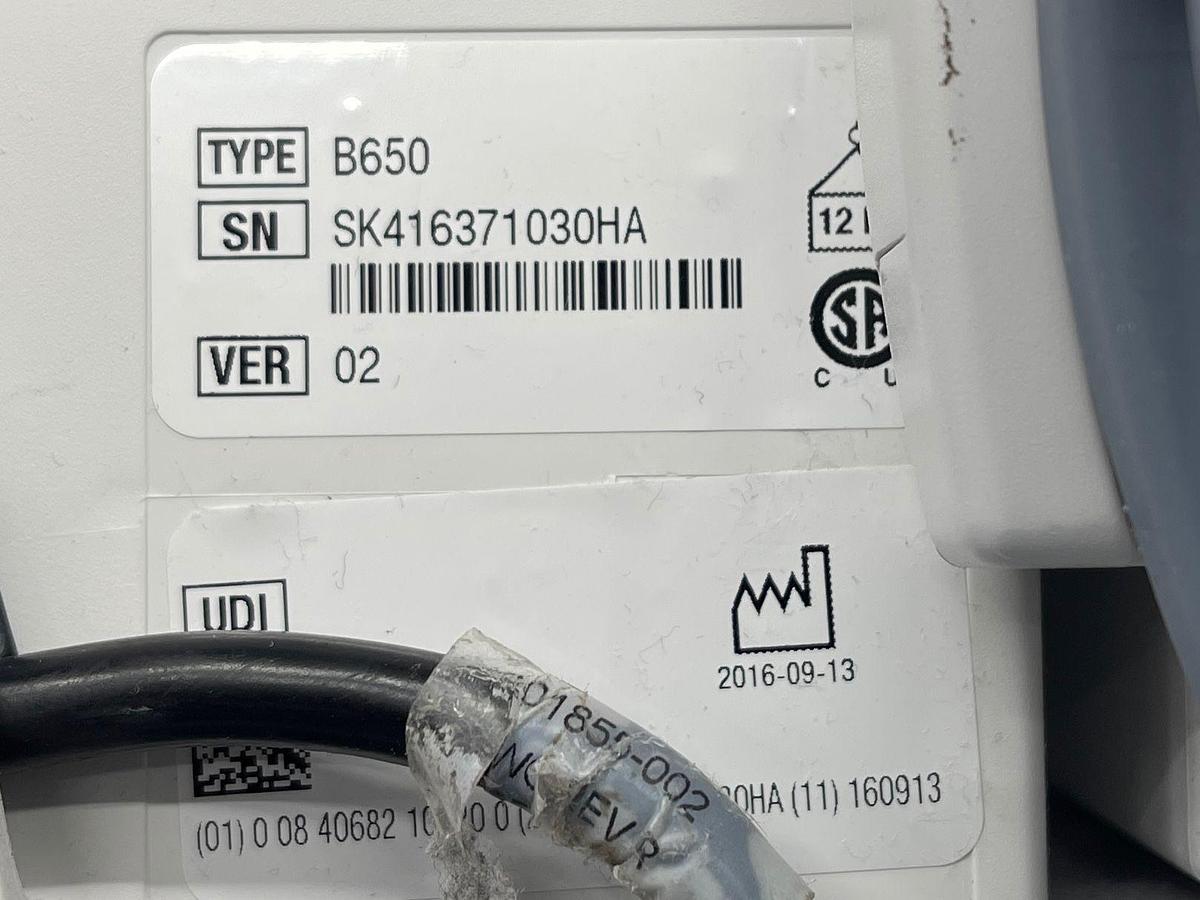 Used GE Datex Ohmeda Carestation 650 Anesthesia  YOM: 2015 