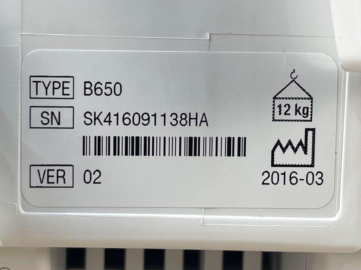 Used GE Carescape B650 Patient Monitor YOM