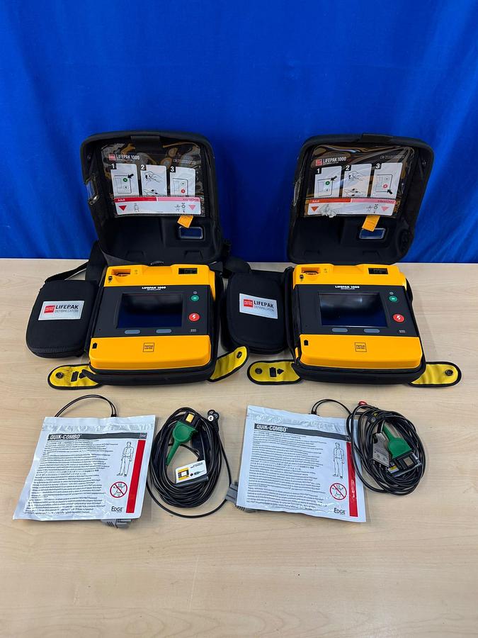 Used Physio Control Lifepak 1000 Defibrillator REF: 320371500491 YOM: 2018